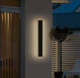 Tc-cbbd-nb-60 Daoseolo 23.6inch Modern Led Wall Sconce 3000k Warm White Outdoor Lights Ip65