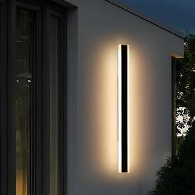 Tc-ftbd-nb-145 Daoseolo Modern Outdoor Wall Lights 57inch Long Linear Led Sconce 3000k Warm Wh