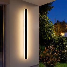 Tc-ftbd-ssg180 Daoseolo 71inch Long Modern Led Outdoor Wall Light Black Outside Sconces Lamps