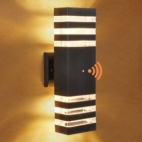 Dariisi 761312090263 To Dawn Outdoor Wall Light Up Down Porch Lights Mount Black Waterpr
