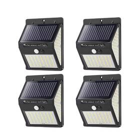 Decorman 824918763075 Solar Lights Outdoor 3 Modes/144 Leds Motion Sensor Security Wi
