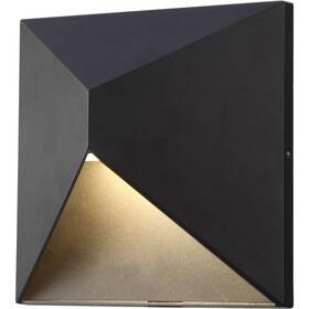 13178-bl1 Decovio Seward Led 7.96 Inch Black Outdoor Wall Sconce