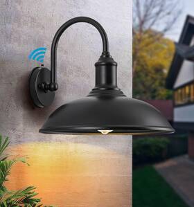 B0fdqbtcj2 Dengnbj 15in Dusk To Dawn Barn Lights Steel Galvanized And Powder-coated
