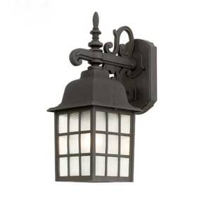 226760 Design Classics Lighting 841938010477 Model 3344 Bk #226760 Outdoor Wall Lantern Black