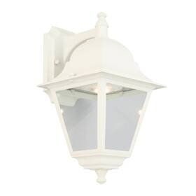 587956 Design House Edwardo 14 Inch Tall Integrated Led Outdoor Wall - White