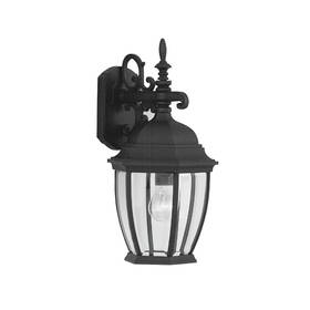 2431-bk Designers Fountain 046335865808 Tiverton Outdoor Wall Lantern Sconce 18in H Black
