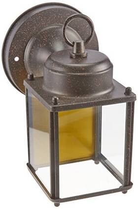 1161-rp Designers Fountain Porch Outdoor Wall Lantern Sconce 8in H Rust Patina