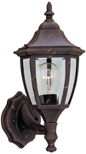 2462-ag Designers Fountain Builder 14 1/4 Inch High Bottom-mount Gold Outdoor Wall Light