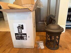 31121-orb Designers Fountain Ellington 16 Inch Wall Lantern Oil Rubbed Bronze 31121-orb Designers Fountain Ellington 16 Inch Wall Lantern Oil Rubbed Bronze