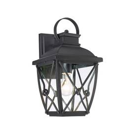 34831-bk Designers Fountain Belmont 1 Light Outdoor Wall Lantern Sconce Black