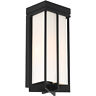 D248l-5ow-mb Designers Fountain Eads Outdoor Wall Light Matte Black