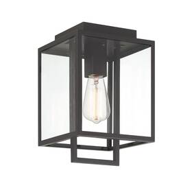 D297m-fm-mb Designers Fountain D297m-fm Preston 12 Inch Tall Wall Sconce - Black