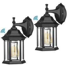 Howl06f Dewenwils Black Dusk To Dawn Outdoor Hardwired Wall Lantern Sconce 2-pack Howl06f Dewenwils Black Dusk To Dawn Outdoor Hardwired Wall Lantern Sconce 2-pack