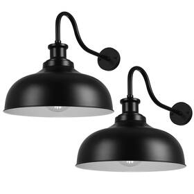 Rz007l-2 Diyel Outdoor Barn Lights 16 Inch Dome Wall Sconces Farmhouse Exterior