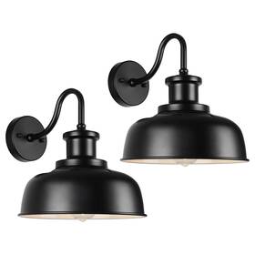 Rzsr007-2 Diyel Solar Barn Lights For Outside Outdoor Wall Powered Farmhouse E