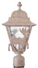 1770-ab Dr Melissa Lighting Americana Deer Series Lantern Head