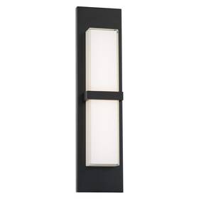 Ws-w21122-35-bk Dweled Used Bandeau - 22 Inch 20w 1 Led Outdoor Wall Mount Ws-w21122-35-bk Dweled Used Bandeau - 22 Inch 20w 1 Led Outdoor Wall Mount