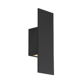 Ws-w546 Dweled Icon 14in Led Indoor And Outdoor Wall Light 3000k In Black