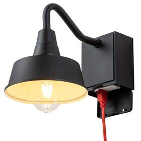 Easyusahome 752692147715 Outdoor Wall Porch Lights With Gfci Outlet Matte Black Light Waterpro Easyusahome 752692147715 Outdoor Wall Porch Lights With Gfci Outlet Matte Black Light Waterpro
