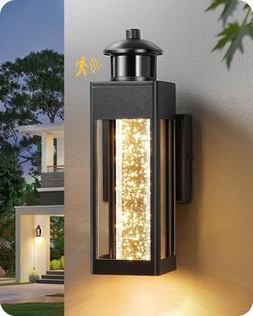 Howl21a1 Edishine Motion Sensor Outdoor Wall Light Dusk To Dawn Integrated Led Exter