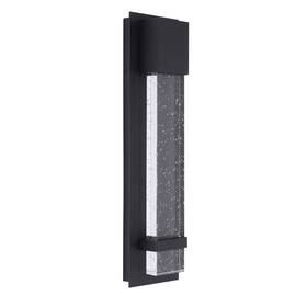 202957a Eglo Venecia 17-7/8 Inch Tall Integrated Led Outdoor Wall - Black