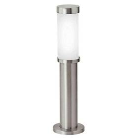 86248a Eglo Konya 3.5 Inch W X 13.78 H Stainless Steel Outdoor Path Light With Glass