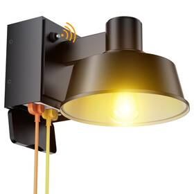 Eh-bd01 Ehaho Porch Lights With Outlet Dusk To Dawn Outdoor Light Built-in Gfci