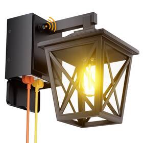 Eh-bd03 Ehaho With Outlet Dusk To Dawn Outdoor Light Built In Waterproof Anti Rust