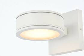Ldod4018wh Elegant Lighting White Outdoor Led Porch Patio Balcony Wall Sconce Light Fixture 16 Inch