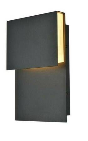 Ldod4029bk Elegant Lighting Black Outdoor Led Porch Patio Walkway Wall Sconce Garden Light Fixtures 11 Inch Ldod4029bk Elegant Lighting Black Outdoor Led Porch Patio Walkway Wall Sconce Garden Light Fixtures 11 Inch