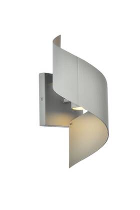 Ldod4034s Elegant Lighting Ldod4034 Raine 13 Inch Tall Led Outdoor Wall Sconce - Silver Ldod4034s Elegant Lighting Ldod4034 Raine 13 Inch Tall Led Outdoor Wall Sconce - Silver