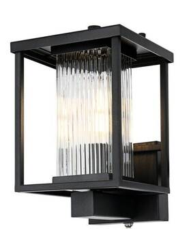 Od302w12bk Elegant Lighting Outdoor Wall Sconce Light Fixture Reeded Glass Black Porch Walkway Patio 11.5 Inch Od302w12bk Elegant Lighting Outdoor Wall Sconce Light Fixture Reeded Glass Black Porch Walkway Patio 11.5 Inch