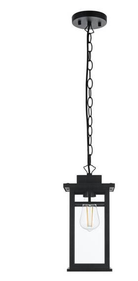 Od313h14bk Elegant Lighting Chandelier Light Fixture Outdoor Exterior Hanging Lantern Porch Walkway Lamp