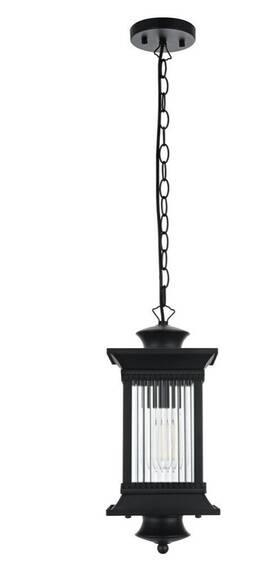 Od316h18bk Elegant Lighting Chandelier Light Fixture Outdoor Exterior Walkway Hanging Porch Lantern Lamp