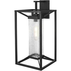 Od329w26bk Elegant Lighting Wall Sconce Light Fixture Outdoor Seeded Glass Exterior Walkway Porch Patio 25 Inch