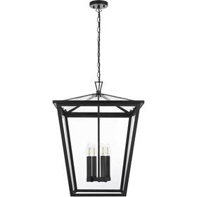 Od334h27bk Elegant Lighting Oxford 4 Light 20 Inch Black Outdoor Pendant Od334h27bk Elegant Lighting Oxford 4 Light 20 Inch Black Outdoor Pendant