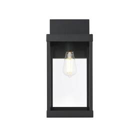 Od413w18bk Elegant Lighting Peter 1 Light 18 Inch Outdoor Wall Sconce Black - Od413w18bk Elegant Lighting Peter 1 Light 18 Inch Outdoor Wall Sconce Black -
