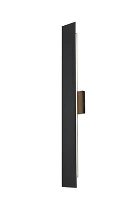 Od506w34bk Elegant Lighting Od506w34 Waylen 34 Inch Tall Outdoor Wall Sconce - Black Od506w34bk Elegant Lighting Od506w34 Waylen 34 Inch Tall Outdoor Wall Sconce - Black
