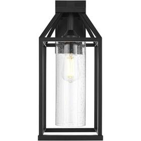 Od606w19bk Elegant Lighting Zora 1 Light 19 Inch Black Outdoor Wall Sconce