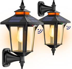 Sl-0001 Elegant Lighting Solar Porch Lights Outdoor With 3 Modes And Motion Sensing So