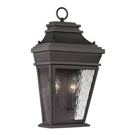 47052 Elk Home 748119070674 47052/2 Forged Provincial - 2 Light Outdoor Wall Lantern In Traditional 47052 Elk Home 748119070674 47052/2 Forged Provincial - 2 Light Outdoor Wall Lantern In Traditional