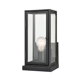 45520-1 Elk Lighting Foundation 12inch High 1 Light Outdoor Sconce Clear