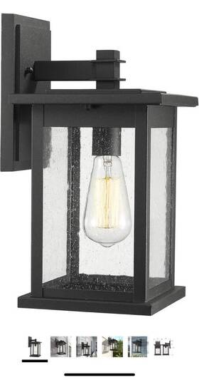 1803ew2 Emliviar Outdoor Leaded Glass Carriage Light 1803 Ew2