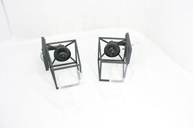 Emliviar 20065b1-2pk Outdoor Porch Lights 2 Pack Wall Mount Fixtures Black