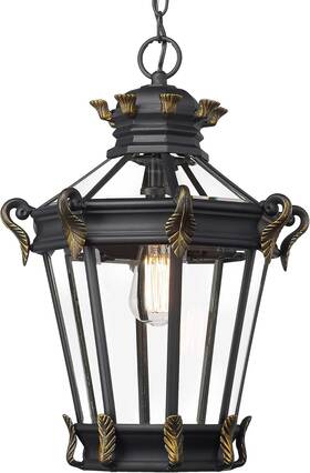 Xe267h Emliviar Vintage Outdoor Pendant Light 20 Inch Large Exterior Hanging Porch New
