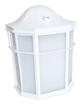 Energetic Smart Lighting 845940007388 New - Led Wall Mount Pocket Lantern White