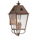 72427-212 English Sconce Brass Lavery Wall Outdoor 4 Minka Light Edenshire