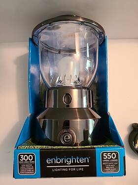 Enlighten 030878304641 Lantern Style Light 30464 - Nos Enlighten 030878304641 Lantern Style Light 30464 - Nos