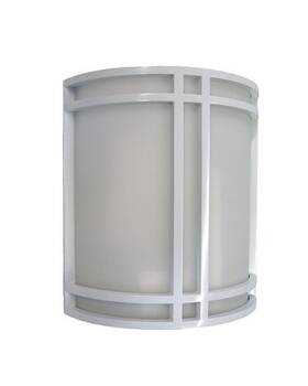 103188wh Epiphany White With Acrylic Lense Wall Sconce 11.5 Inch X 10.75 New 103188wh Epiphany White With Acrylic Lense Wall Sconce 11.5 Inch X 10.75 New