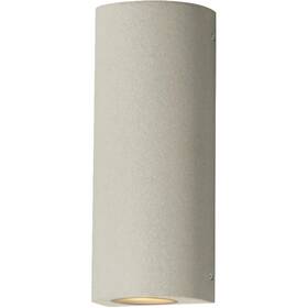 E14373-ssn Et2 Contemporary Lighting Pilar Outdoor Wall Light Sandstone